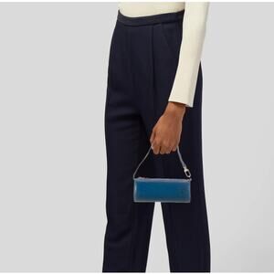 Louis Vuitton Blue Epi Leather Mini Papillon Barrrel Bag Soufflot Vintage